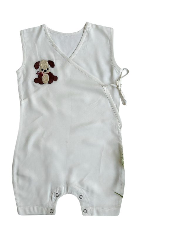 Iris Offwhite Aloe Vera Jump Suit