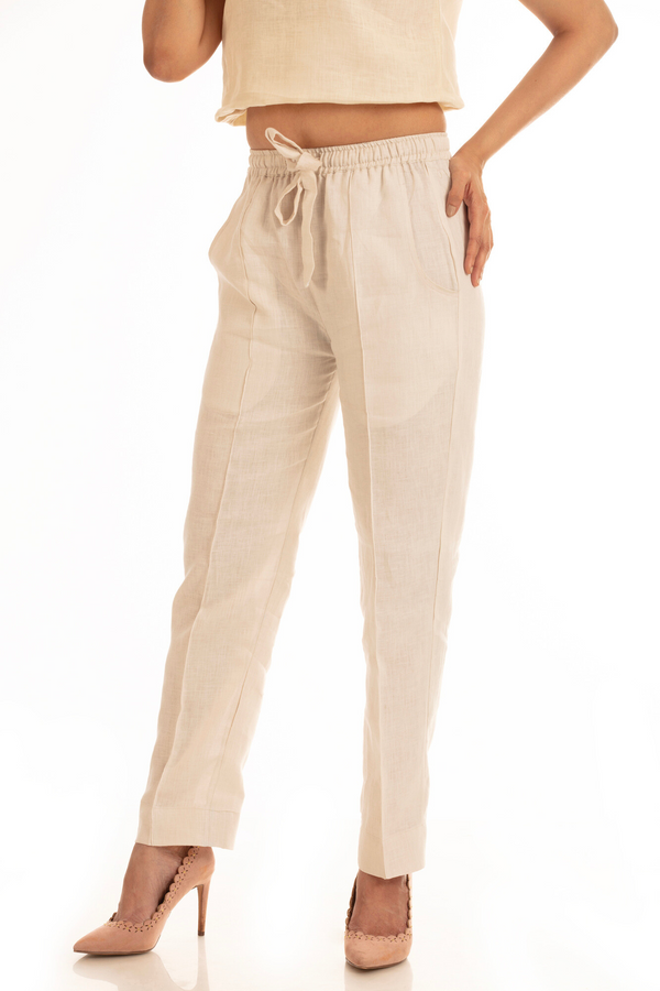 Lyssa Grey Linen Pant